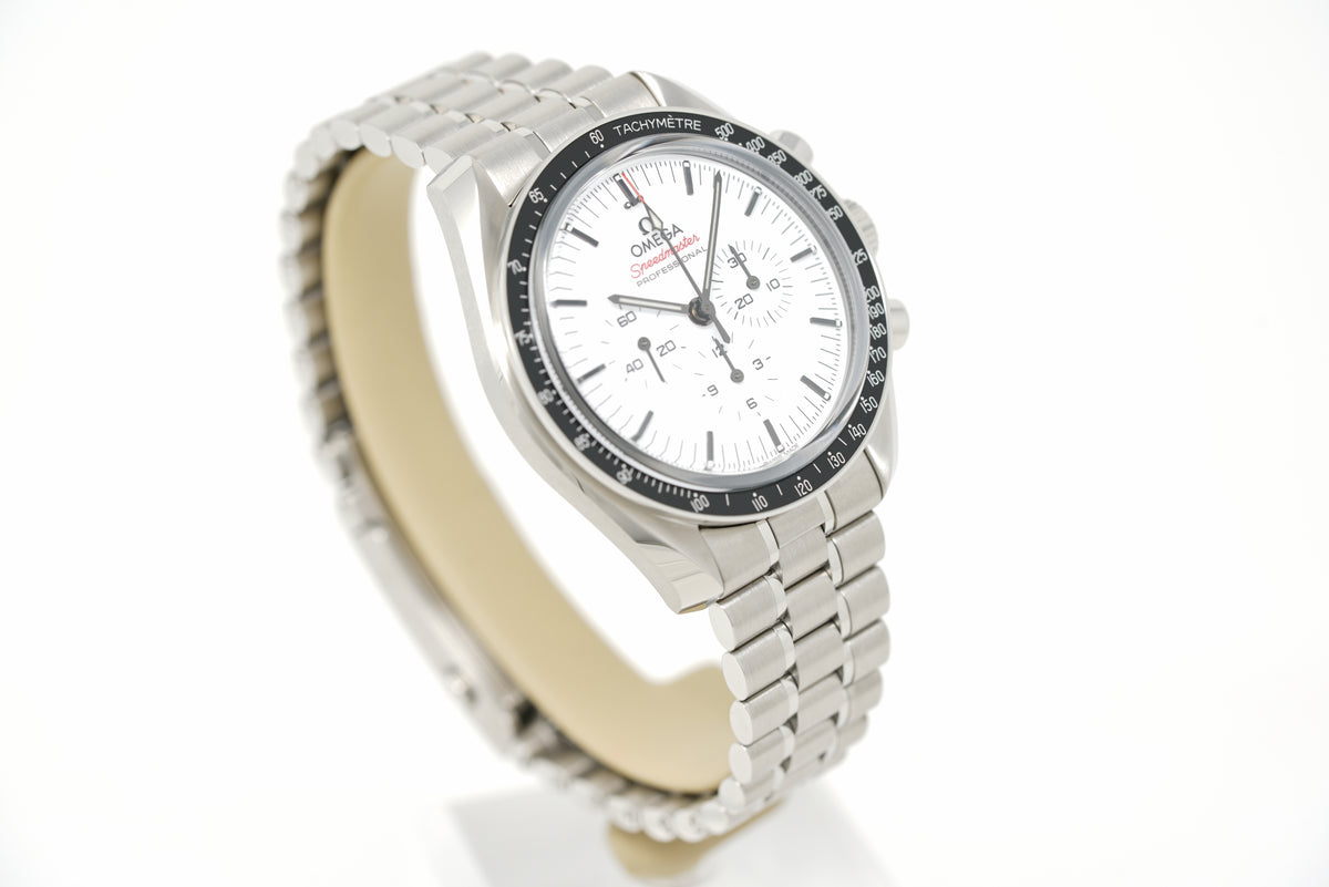 Pre-Owned Omega Moonwatch Professional Speedmaster White Dial 310.30.42.50.04.001