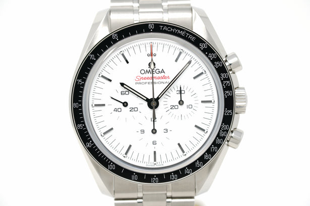 Pre-Owned Omega Moonwatch Professional Speedmaster White Dial 310.30.42.50.04.001