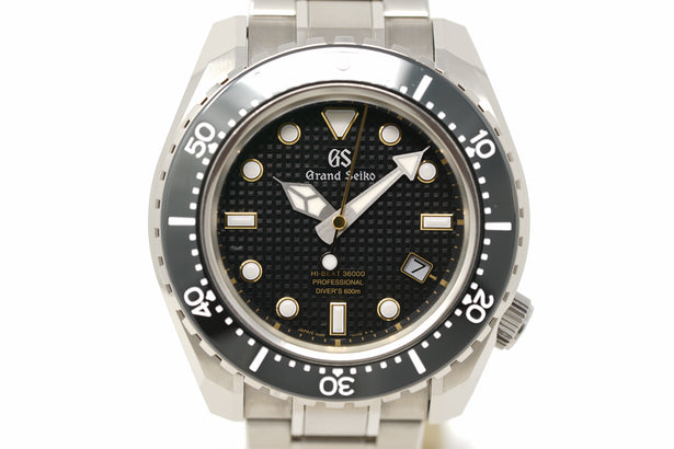 Pre-Owned Grand Seiko Sport Hi-Beat 36000 Professional 600m Diver’s SBGH255