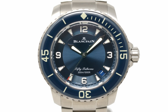 Pre-Owned Blancpain Fifty Fathoms Automatique 5015 12B40 98B