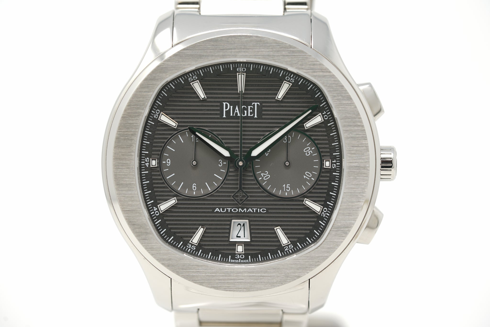 Pre Owned Piaget Polo S Chronograph G0A42005 Topper Fine Jewelers