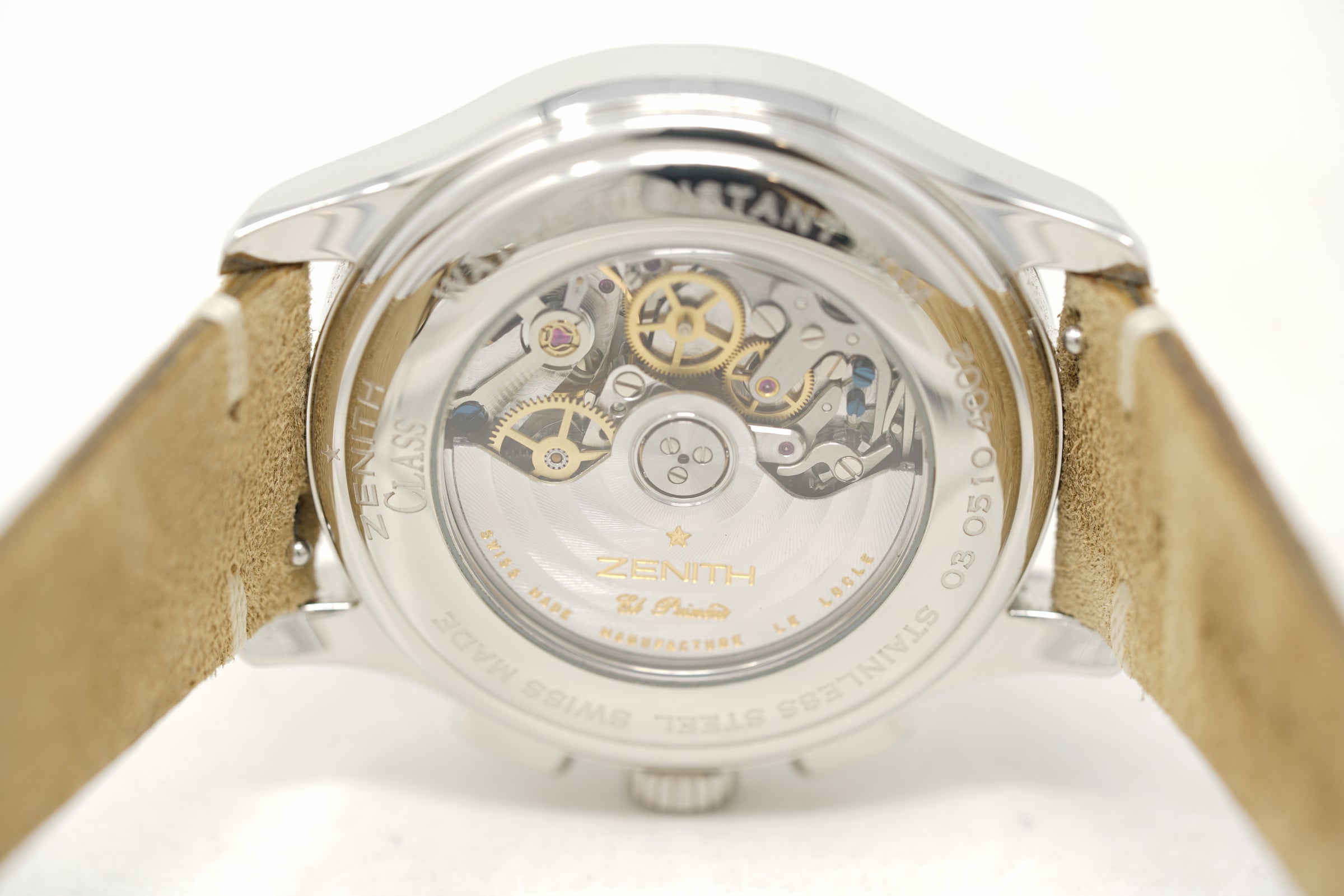 Pre-Owned Zenith Class T El Primero Black Chrono 03.0510.4002/21.C492