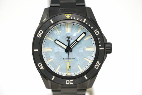 Pre-Owned Zelos Swordfish 40mm DLC 'Lagoon'