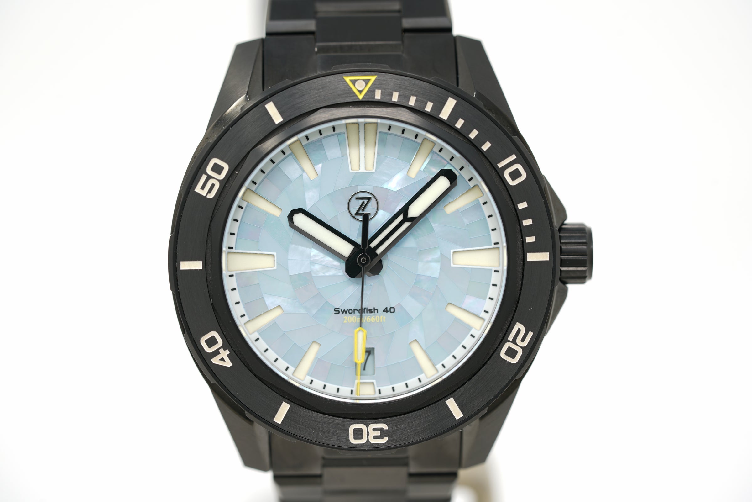 Pre-Owned Zelos Swordfish 40mm DLC 'Lagoon'