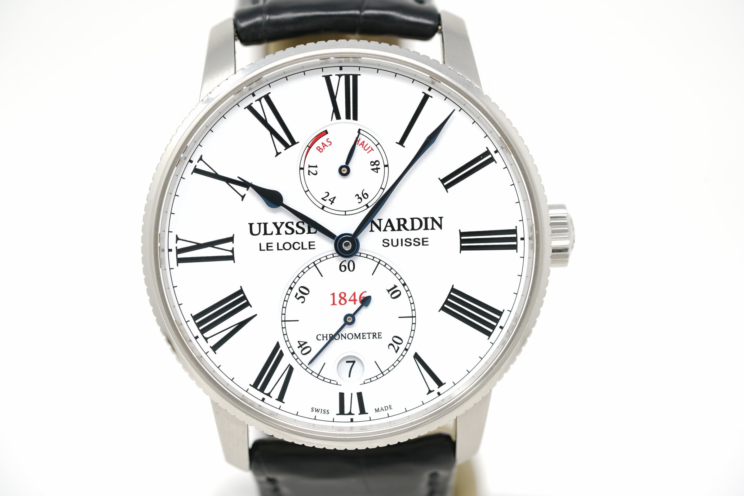 Pre-Owned Ulysse Nardin Marine Torpilleur 1183-310/40