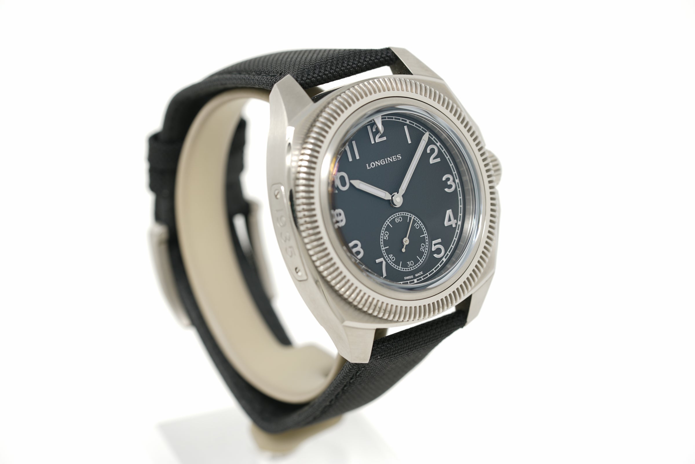 Pre-Owned Longines Pilot Majetek Pioneer Titanium LE L2.838.1.53.2