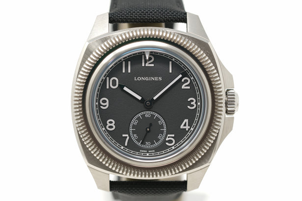 Pre-Owned Longines Pilot Majetek Pioneer Titanium LE L2.838.1.53.2