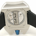 Pre-Owned SpaceOne Jumping Hour Steel Special Showroom Blue Edition