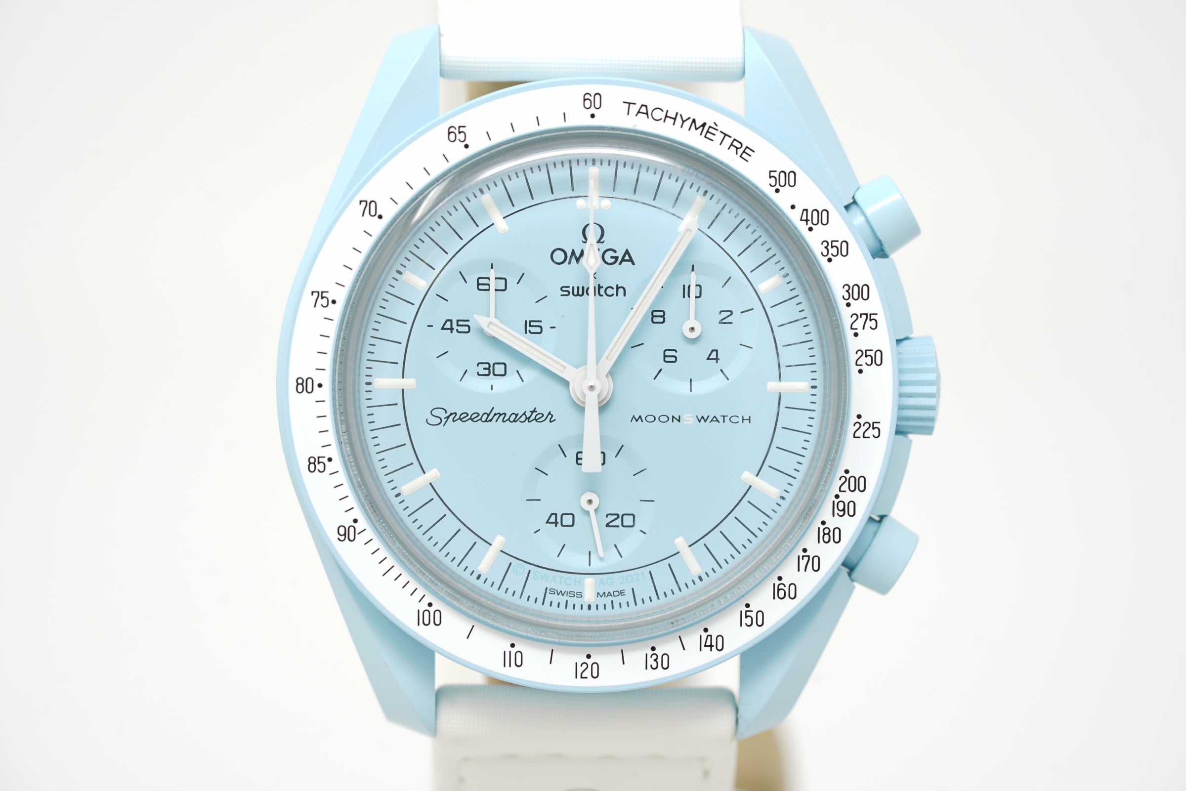 Pre-Owned Swatch x Omega MoonSwatch Mission to Uranus SO33L100