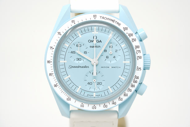 Pre-Owned Swatch x Omega MoonSwatch Mission to Uranus SO33L100