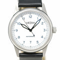 Pre-Owned Weiss 38mm Automatic Standard Issue Field with Date White
