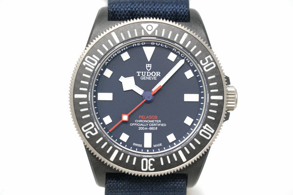 Pre Owned Tudor Pelagos FXD Alinghi Red Bull Racing M25707KN 0001