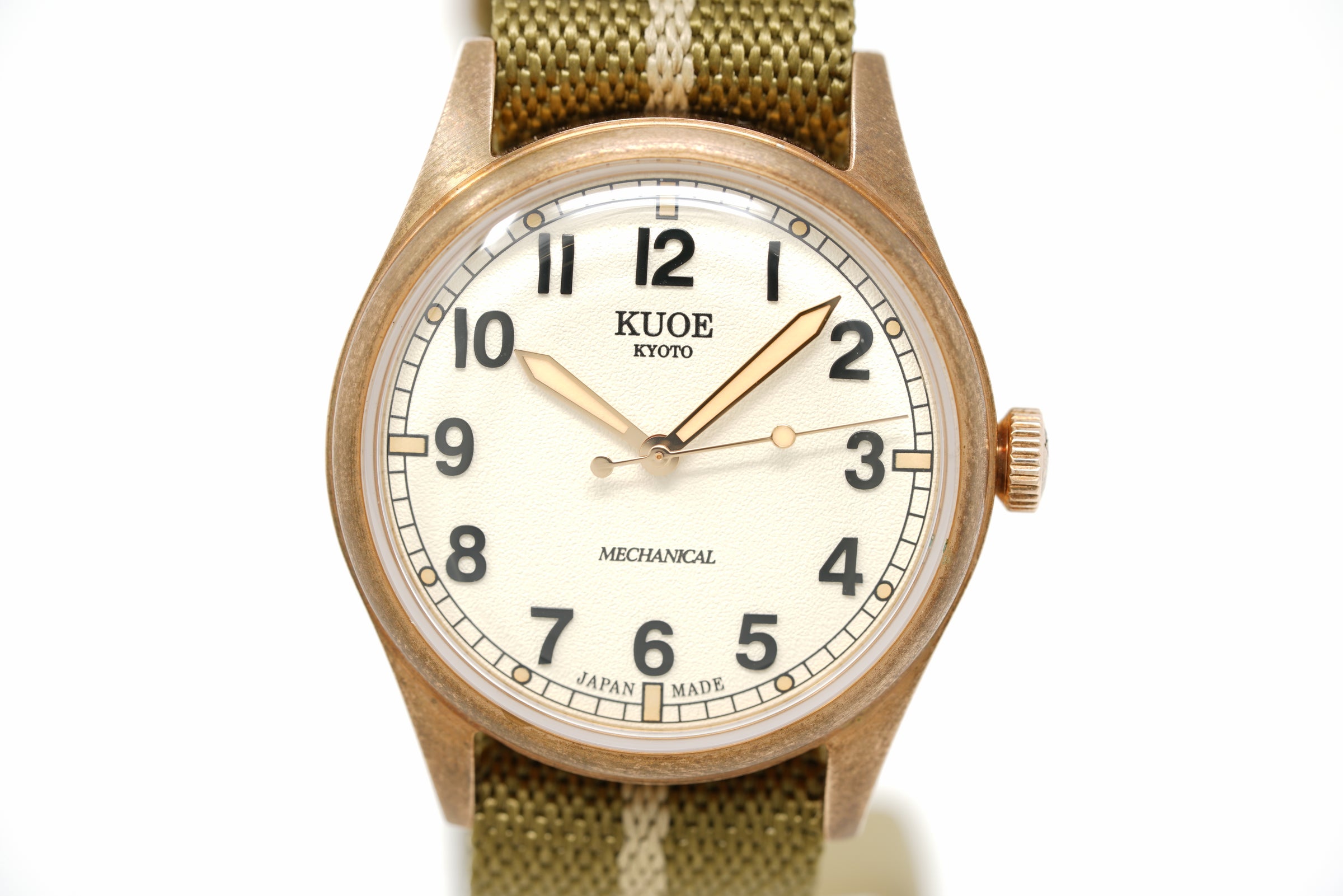 Pre-Owned Kuoe Kyoto OLD SMITH 90-002 38mm Bronze Ivory