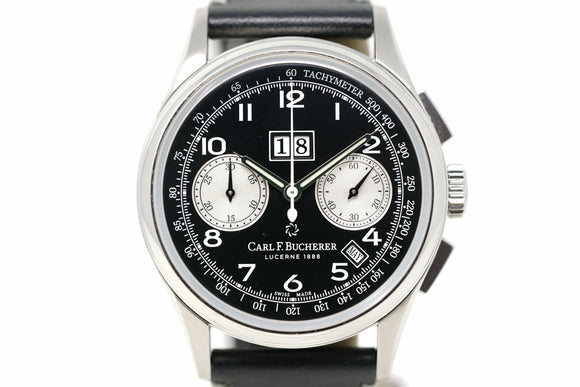 Pre-Owned Carl F. Bucherer Heritage Bicompax Annual 00.10803.08.32.01