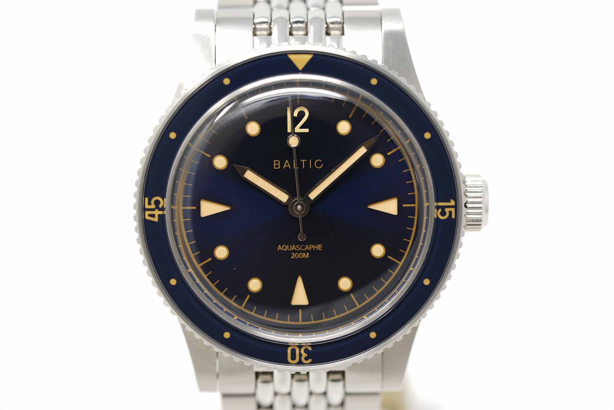 Pre-Owned Baltic Aquascaphe Classic Blue Gilt