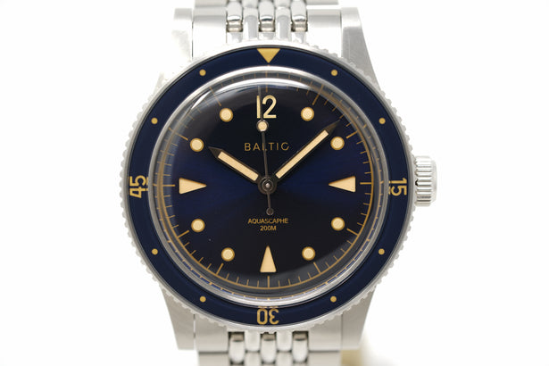 Pre-Owned Baltic Aquascaphe Classic Blue Gilt
