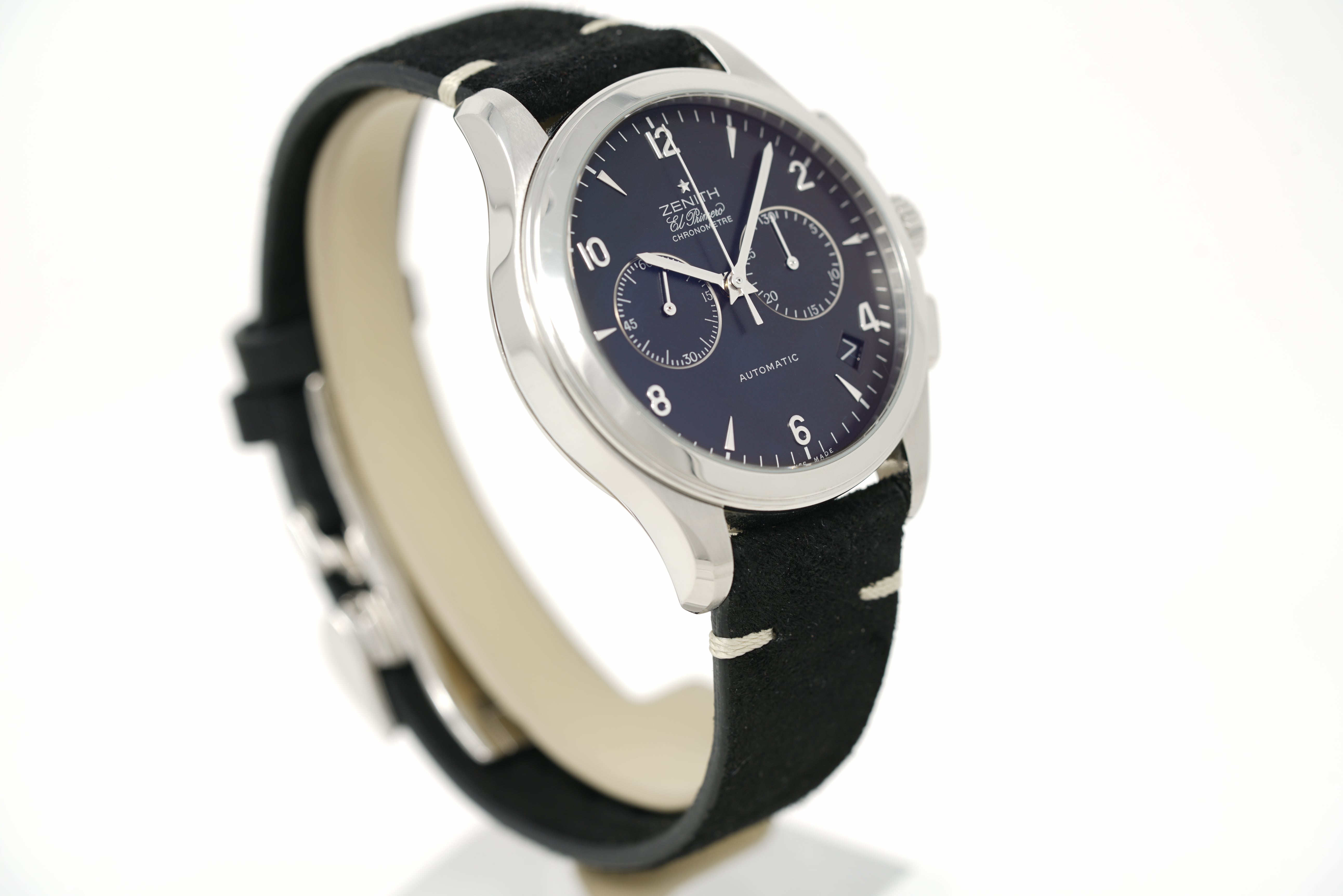 Pre-Owned Zenith Class T El Primero Black Chrono 03.0510.4002/21 Pre-Owned Zenith Class T El Primero Black Chrono 03.0510.4002/21