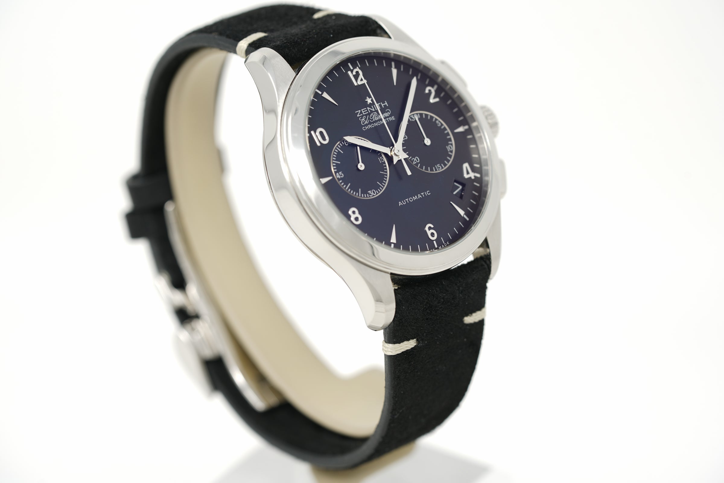Pre-Owned Zenith Class T El Primero Black Chrono 03.0510.4002/21.C492