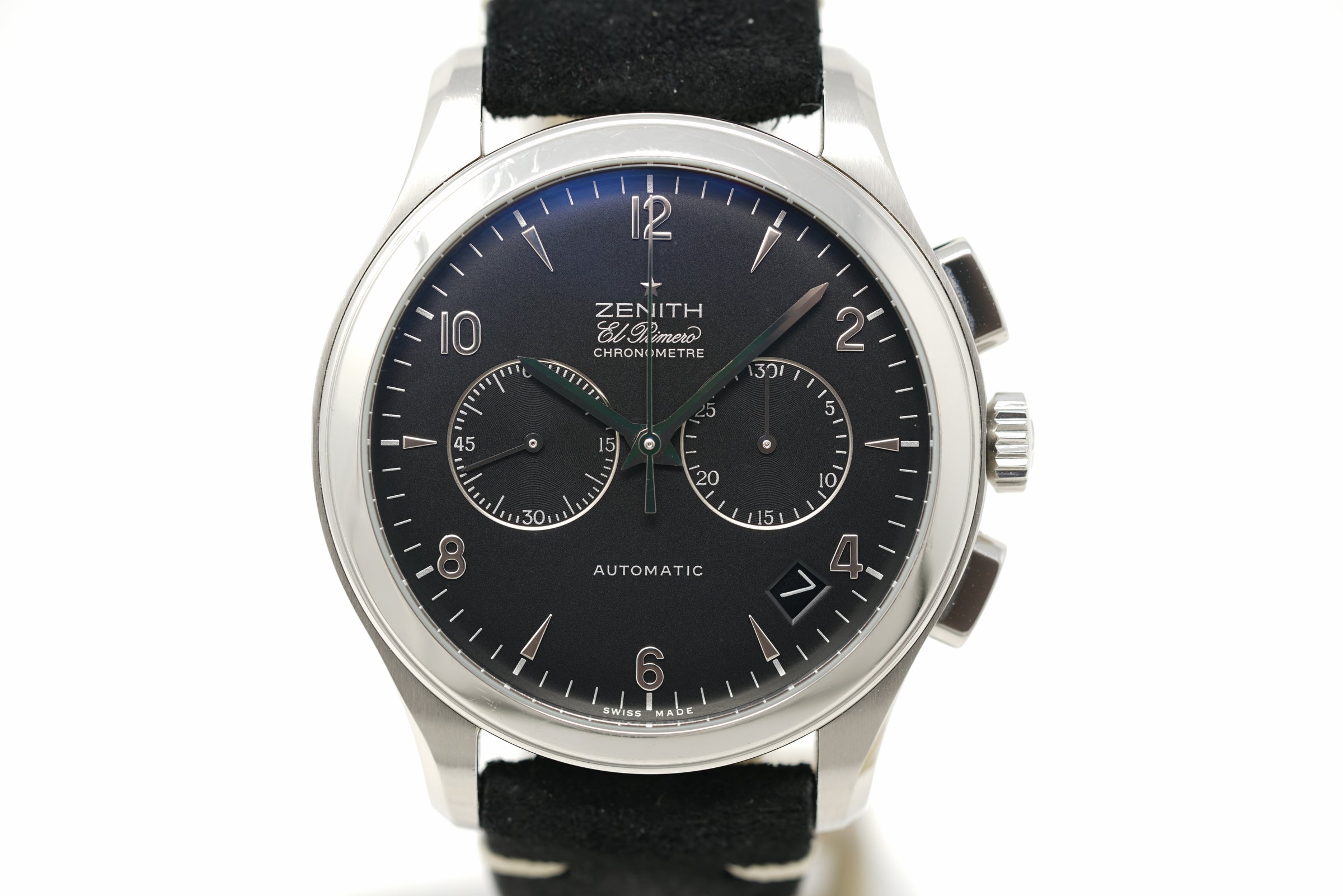 Pre-Owned Zenith Class T El Primero Black Chrono 03.0510.4002/21.C492