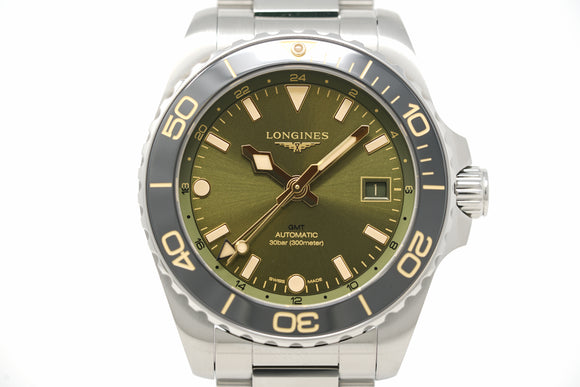 Pre-Owned Longines HydroConquest GMT L3.790.4.06.6