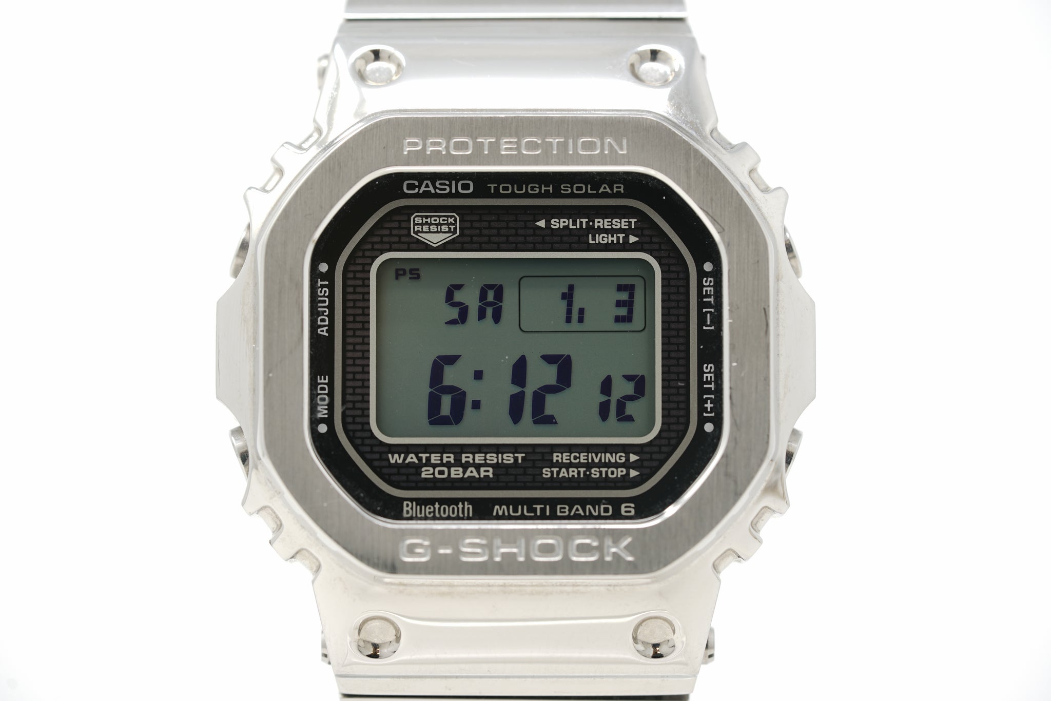 F108WHC-7B | Full White Digital Watch | CASIO