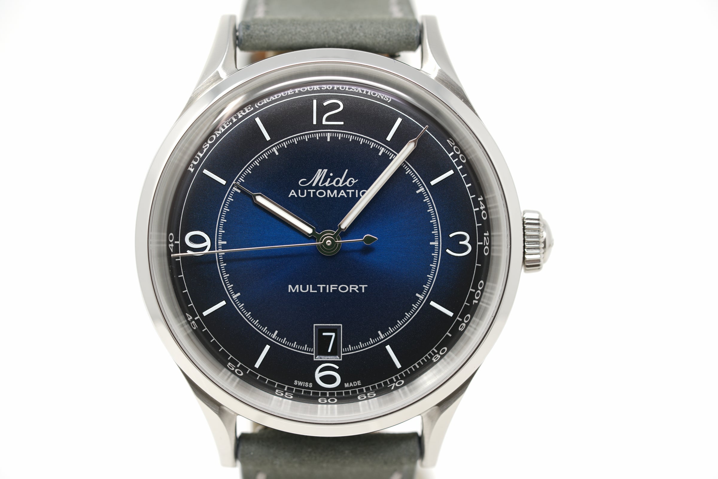 Pre-Owned Mido Multifort Patrimony M040.407.16.040.00