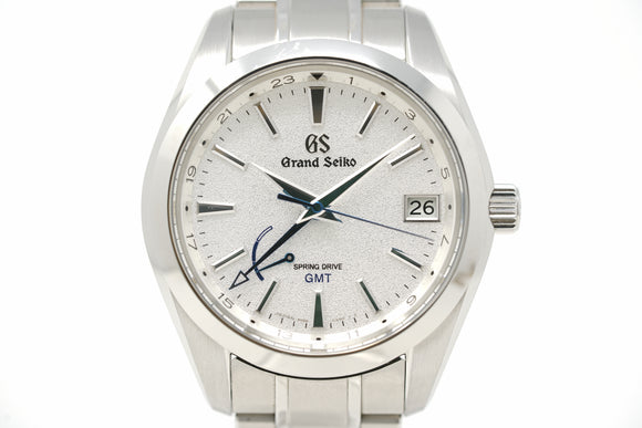 Pre-Owned Grand Seiko Spring Drive GMT Blizzard Limited SBGE249