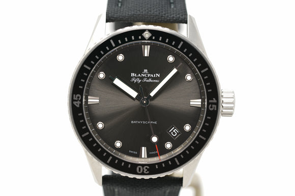 Pre-Owned Blancpain Fifty Fathoms Bathyscaphe 5000 1110 B52A