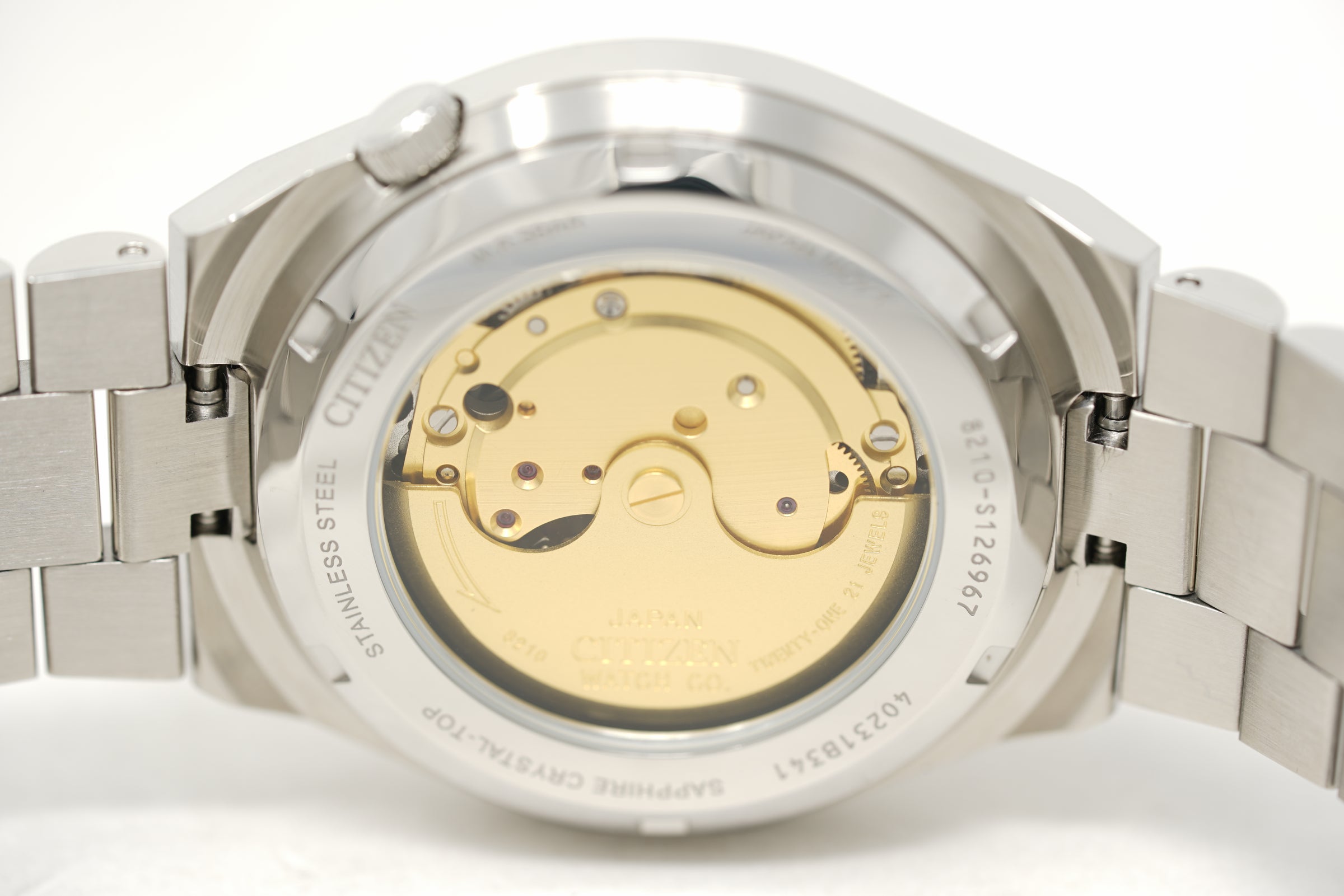 Pre-Owned Citizen Tsuyosa Orange NJ0151-53Z
