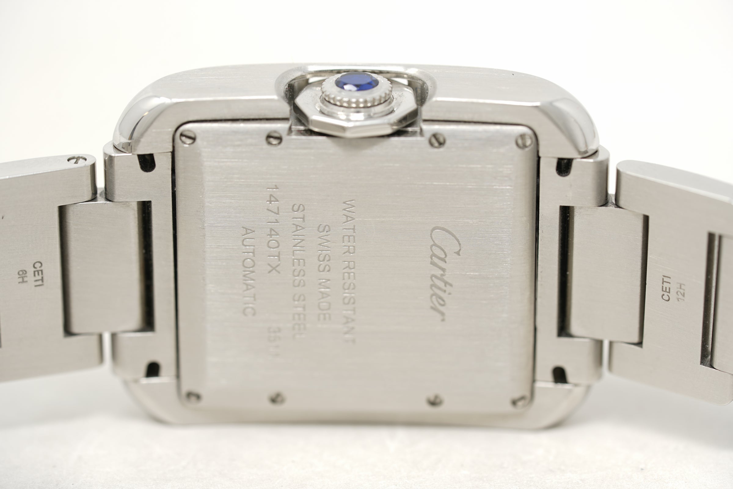 Pre-Owned Cartier Tank Anglaise Large W5310009