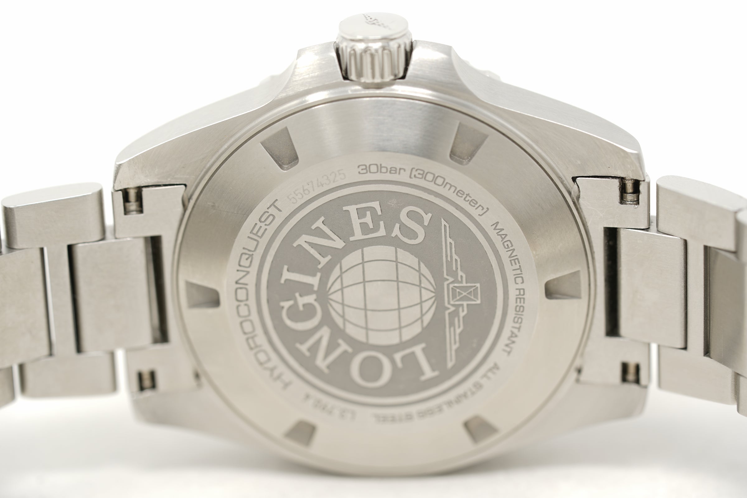 Pre-Owned Longines HydroConquest GMT L3.790.4.06.2
