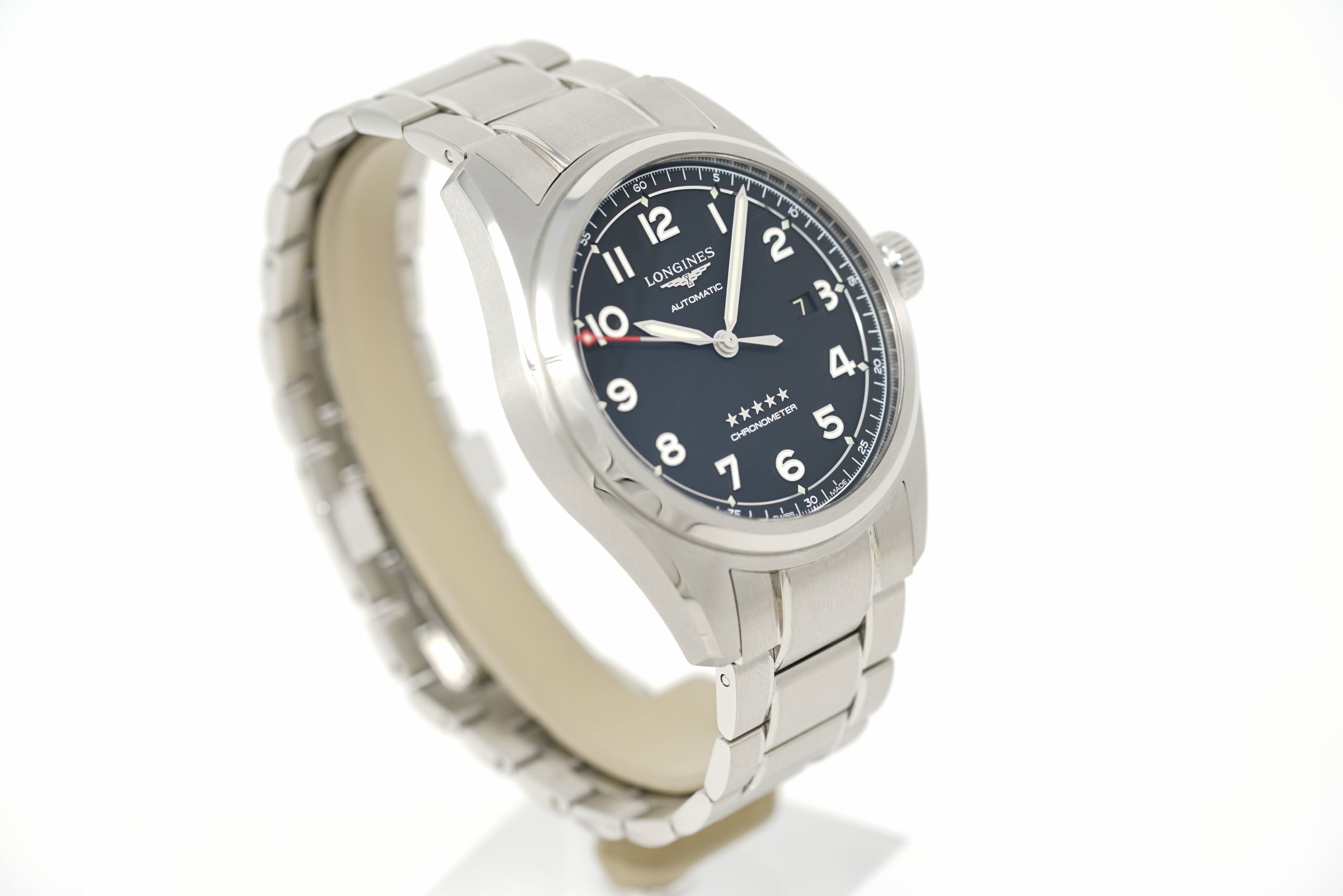 Pre-Owned Longines Spirit L3.811.4.53.6