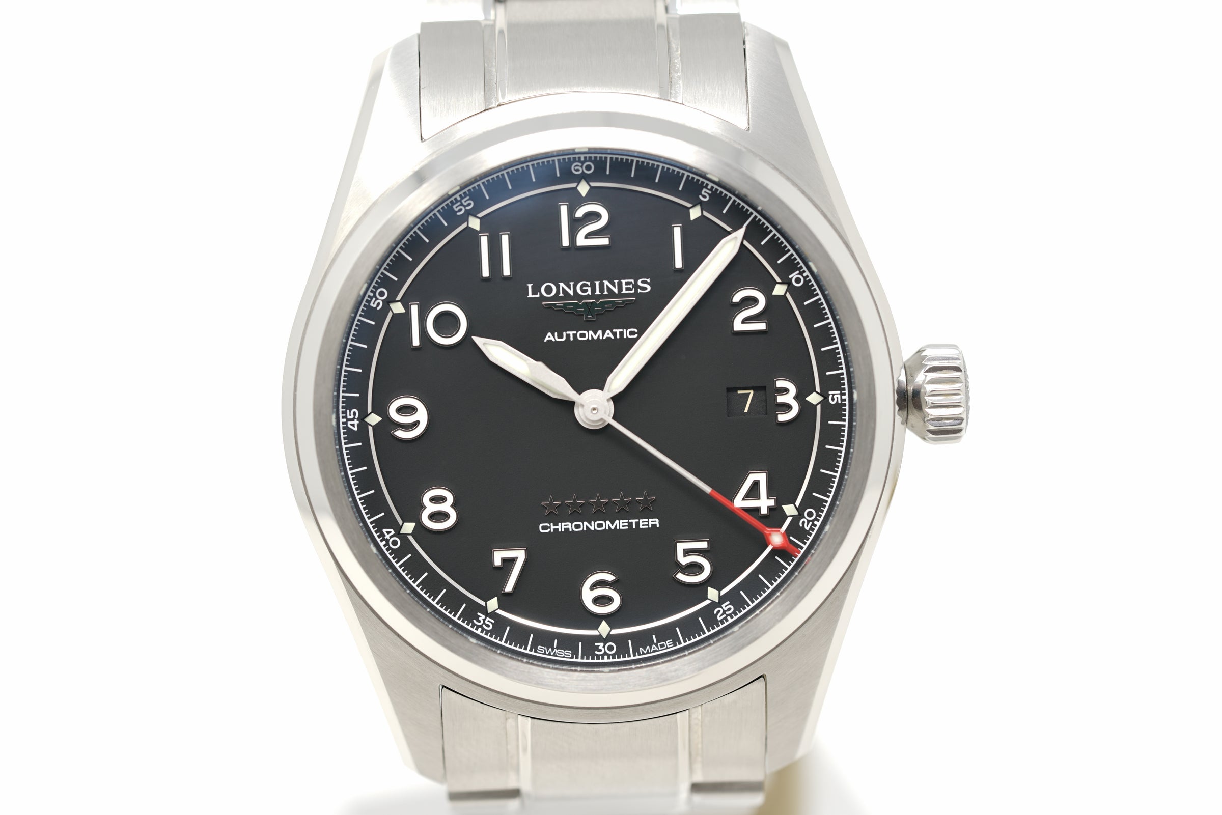 Pre-Owned Longines Spirit L3.811.4.53.6