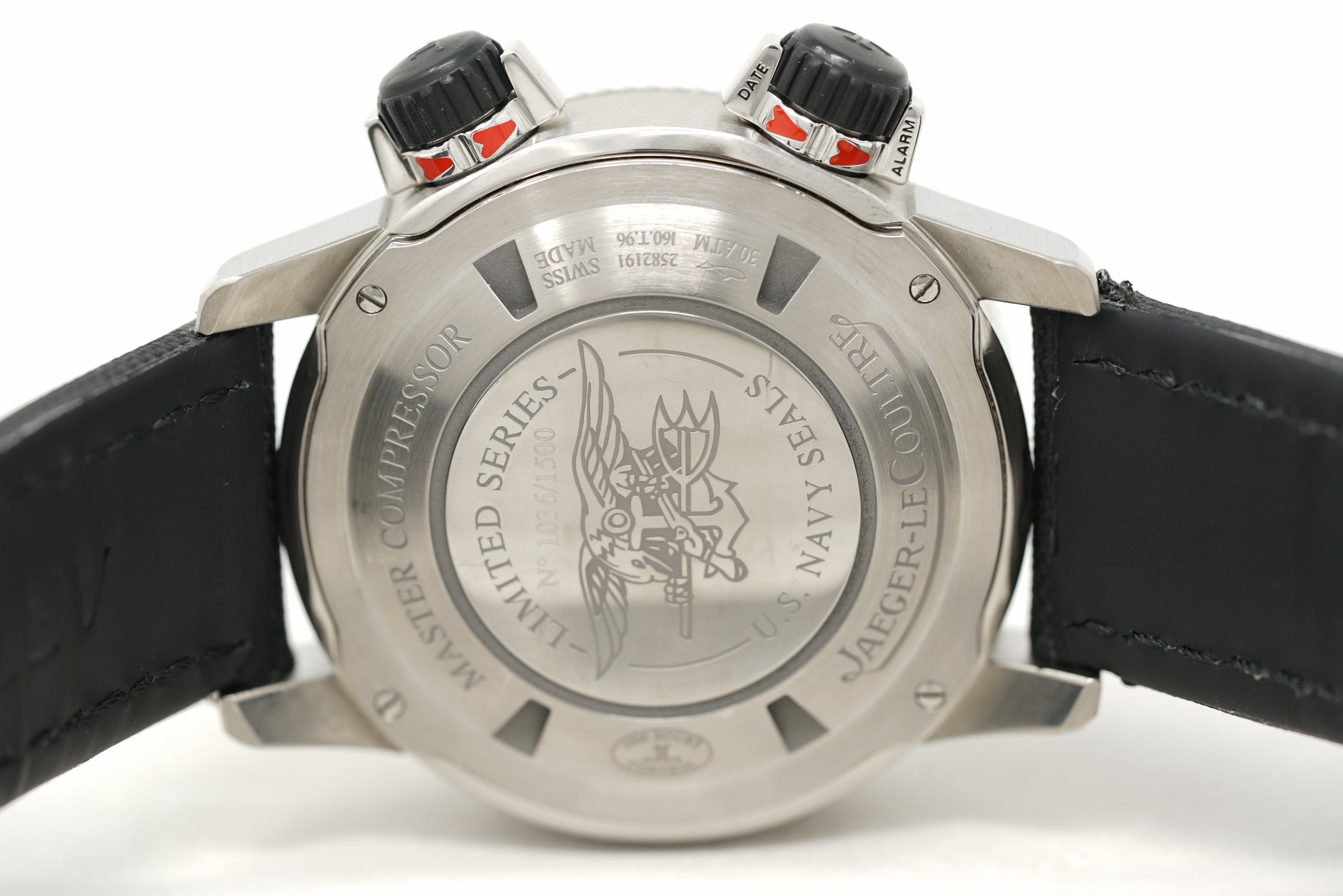 Pre-Owned Jaeger-LeCoultre Master Compressor Diving Alarm Navy SEALs LE Q183T770