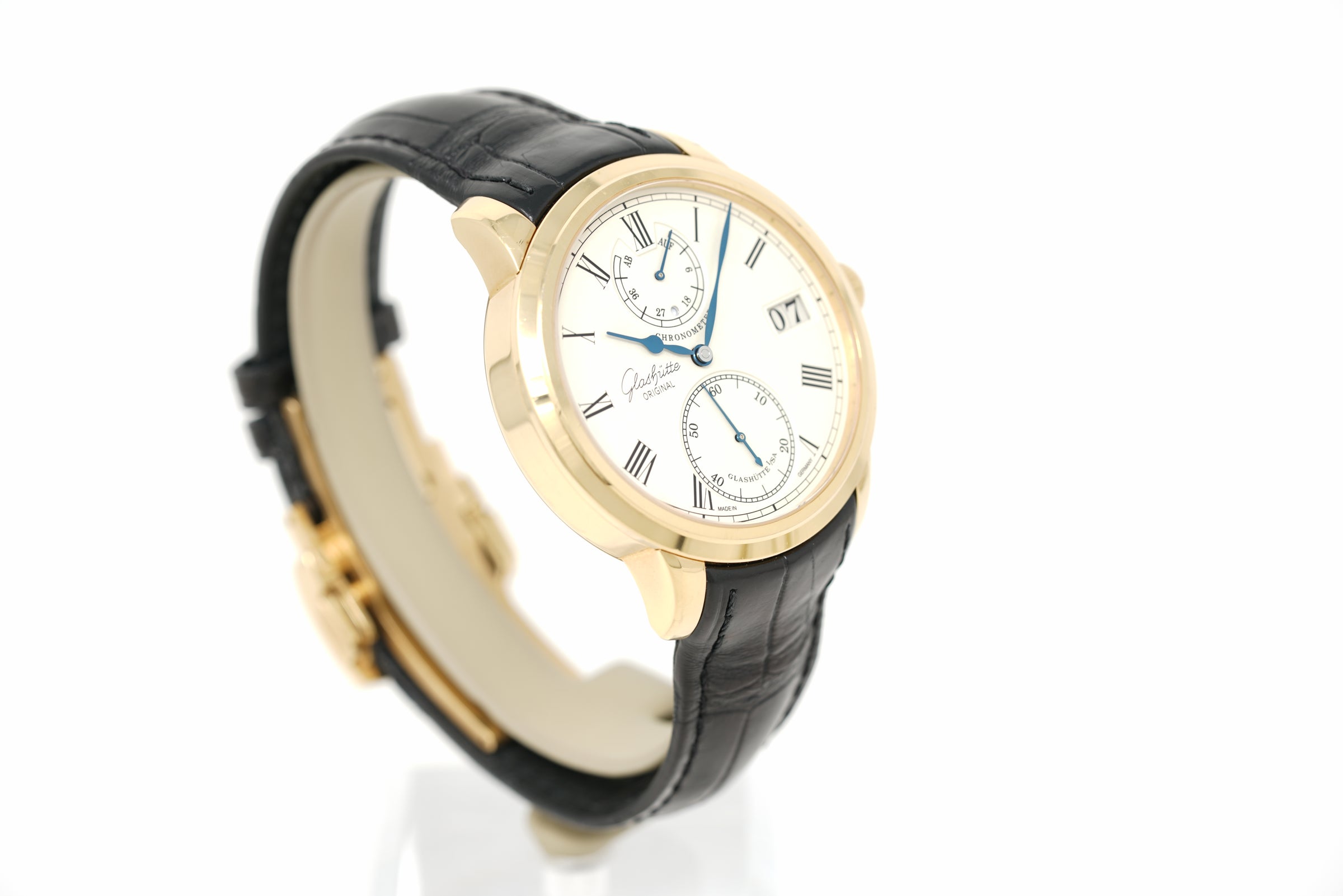 Pre-Owned Glashütte Original Senator Chronometer 1-58-01-01-01-04