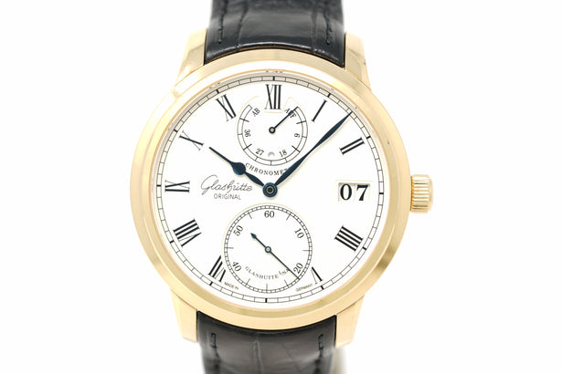 Pre-Owned Glashütte Original Senator Chronometer 1-58-01-01-01-04