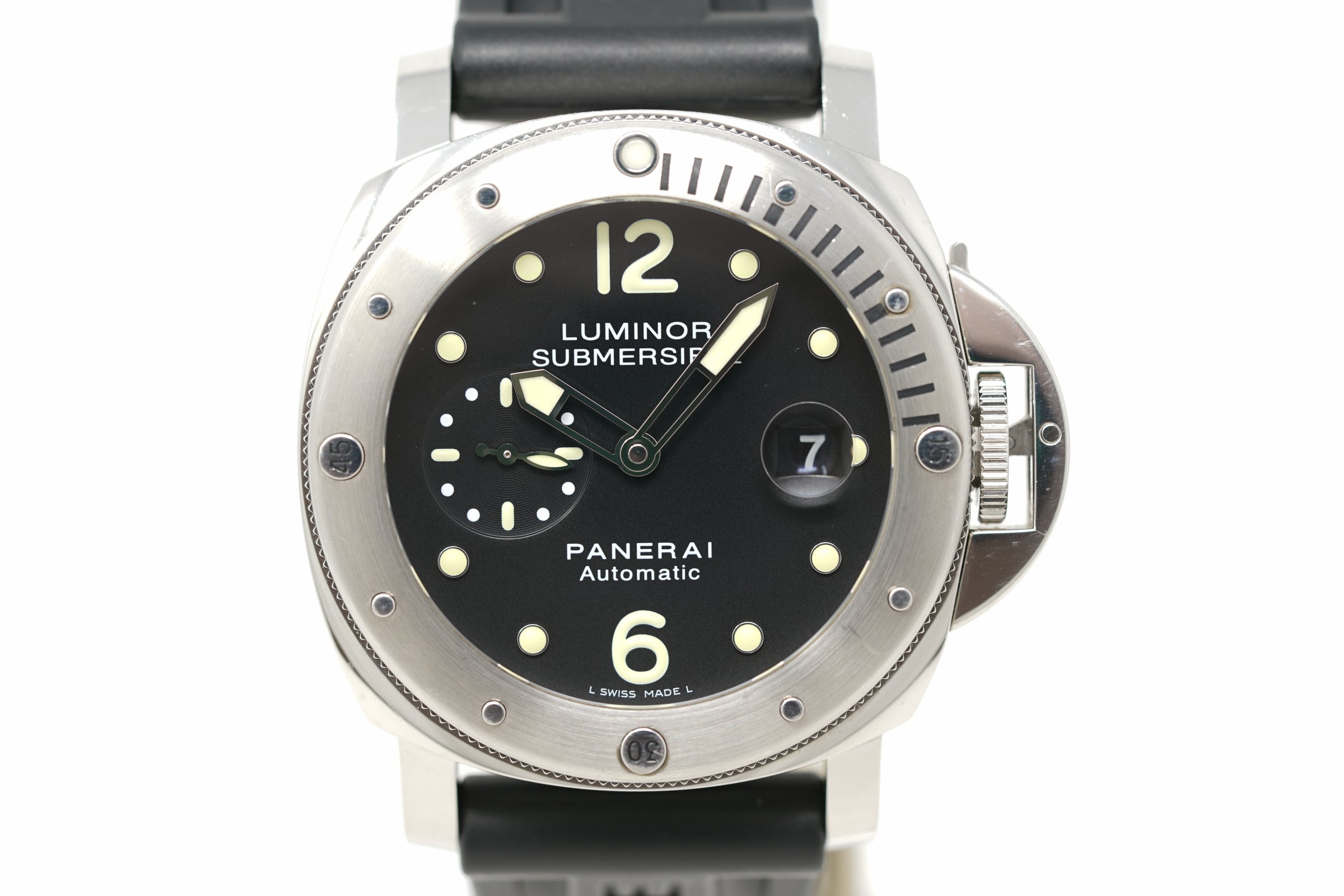 Pre-Owned Panerai Luminor Submersible Acciaio PAM00024 R Series