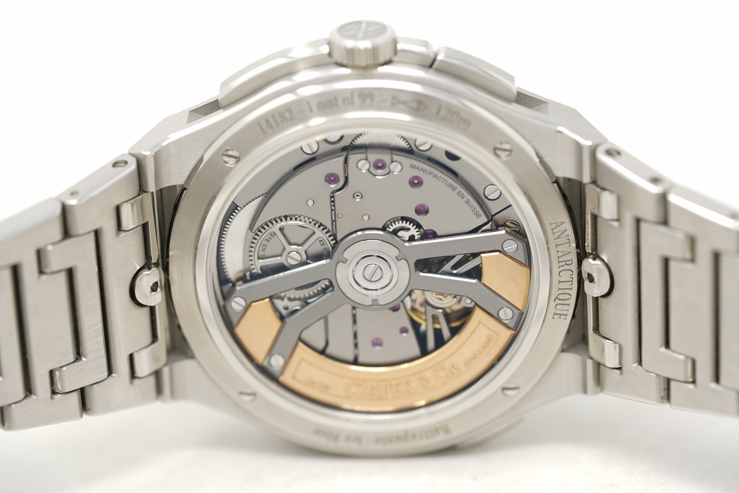 Pre-Owned Czapek Antarctique Rattrapante Ice Blue