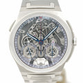 Pre-Owned Czapek Antarctique Rattrapante Ice Blue