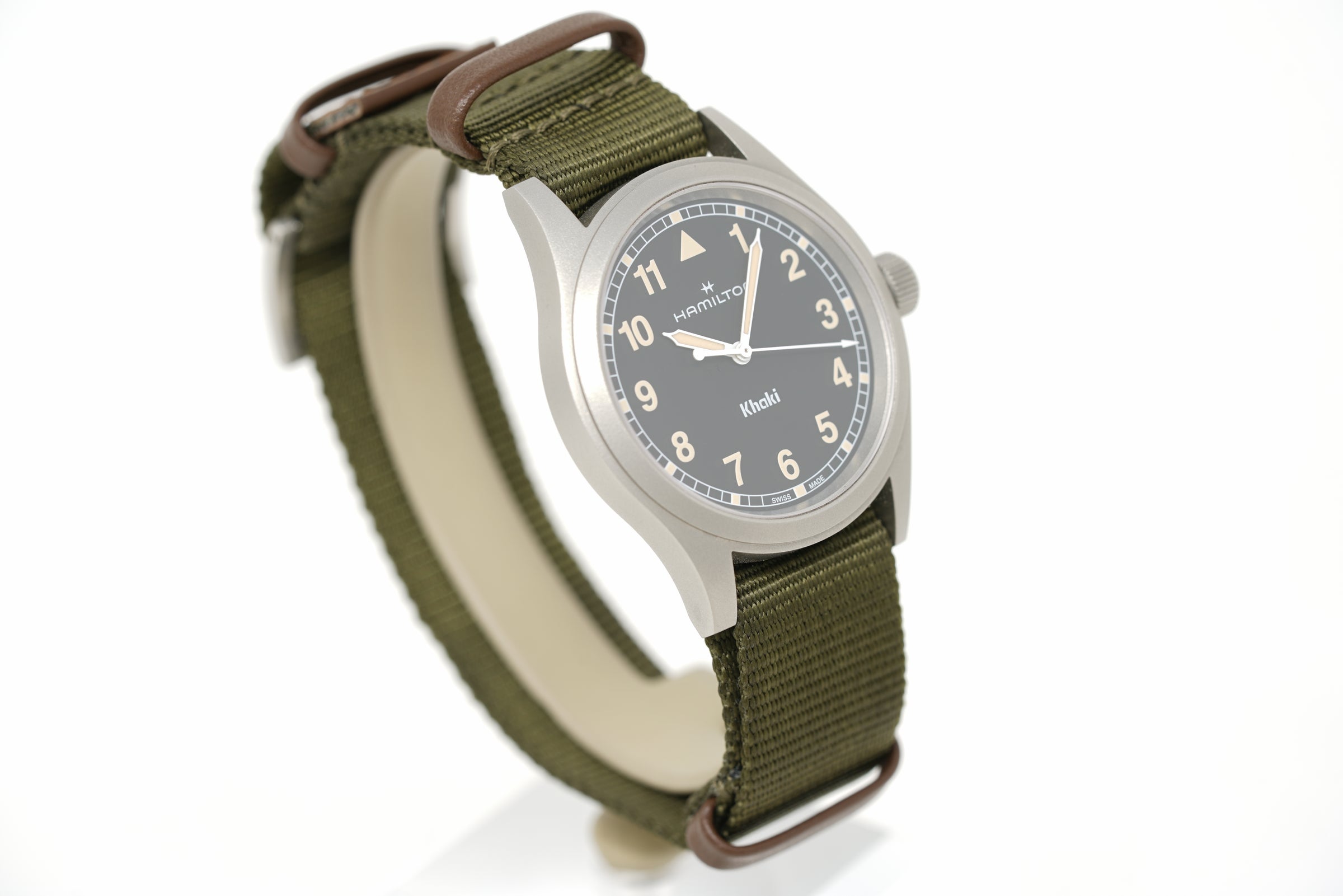 Pre-Owned Hamilton Khaki Field Quartz 38mm H69401930