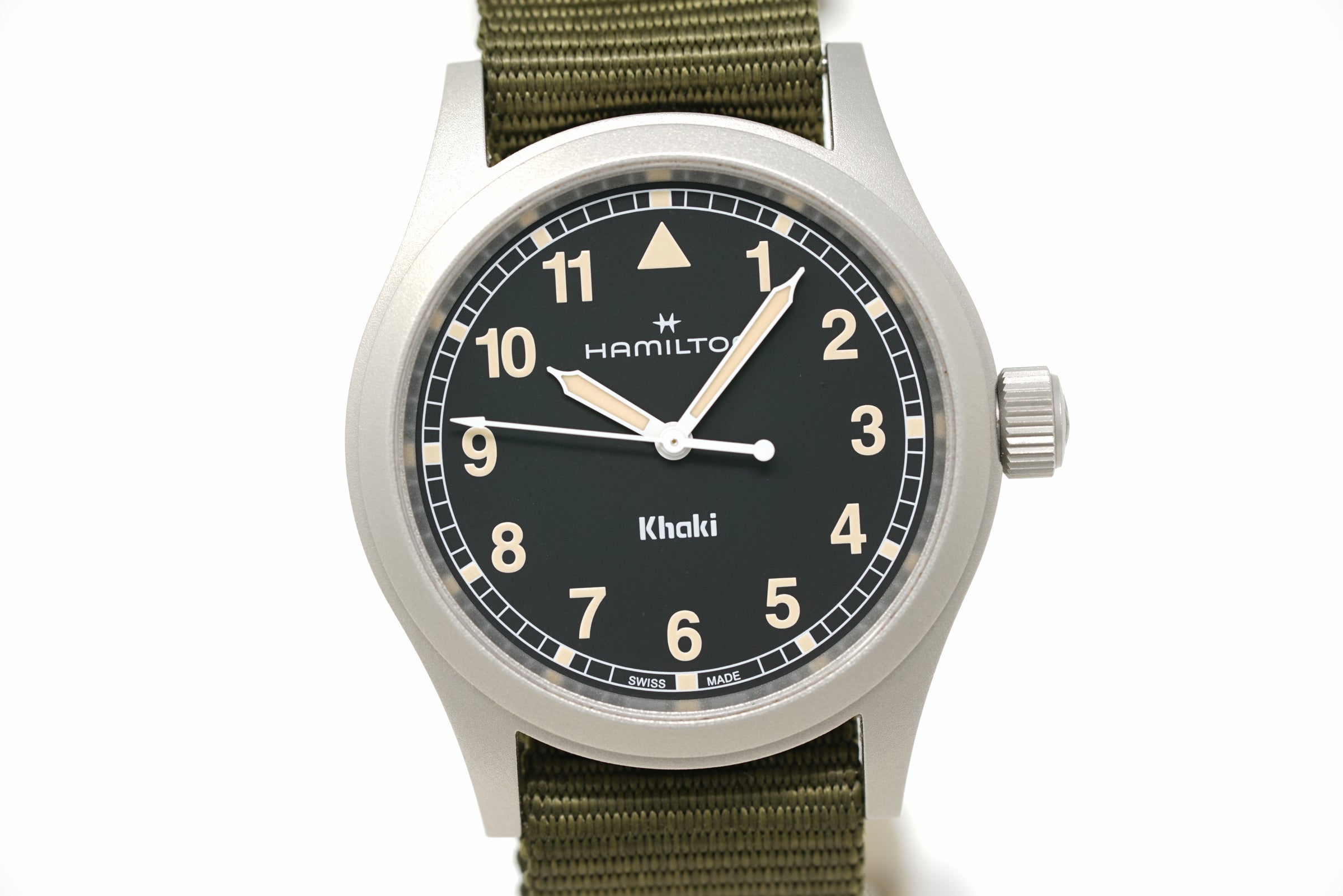 Pre-Owned Hamilton Khaki Field Quartz 38mm H69401930