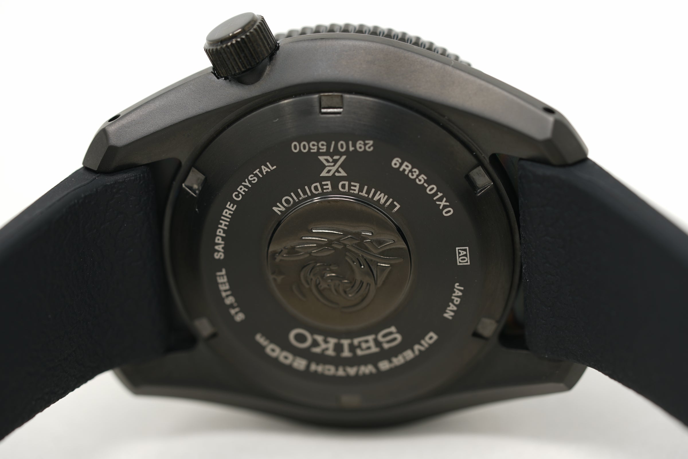 Pre-Owned Seiko Prospex Black Series 1968 Diver's Re-Interpretation Limited SPB255