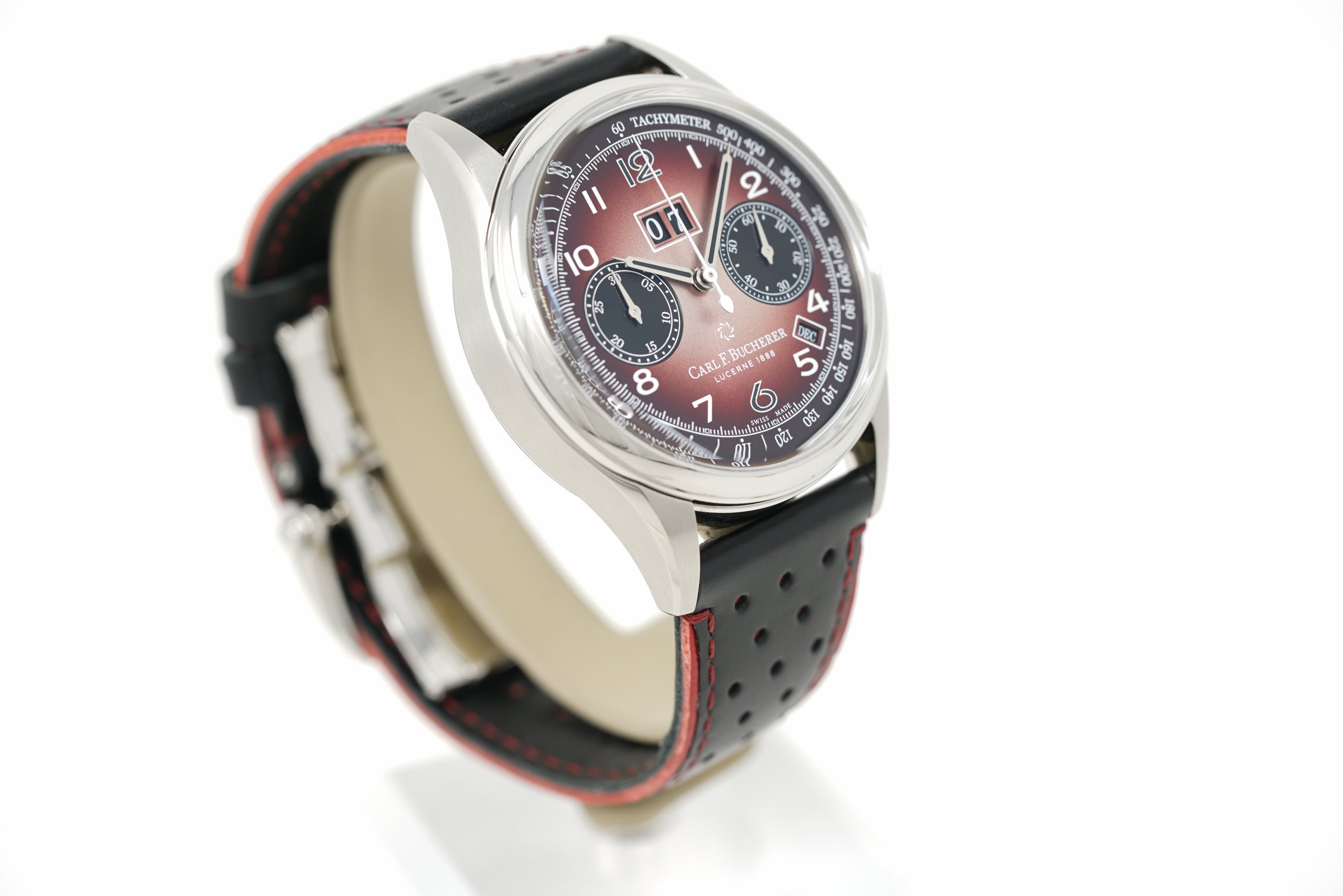 Pre-Owned Carl F. Bucherer Heritage BiCompax Annual Hometown Edition San Francisco 00.10803.08.92.74
