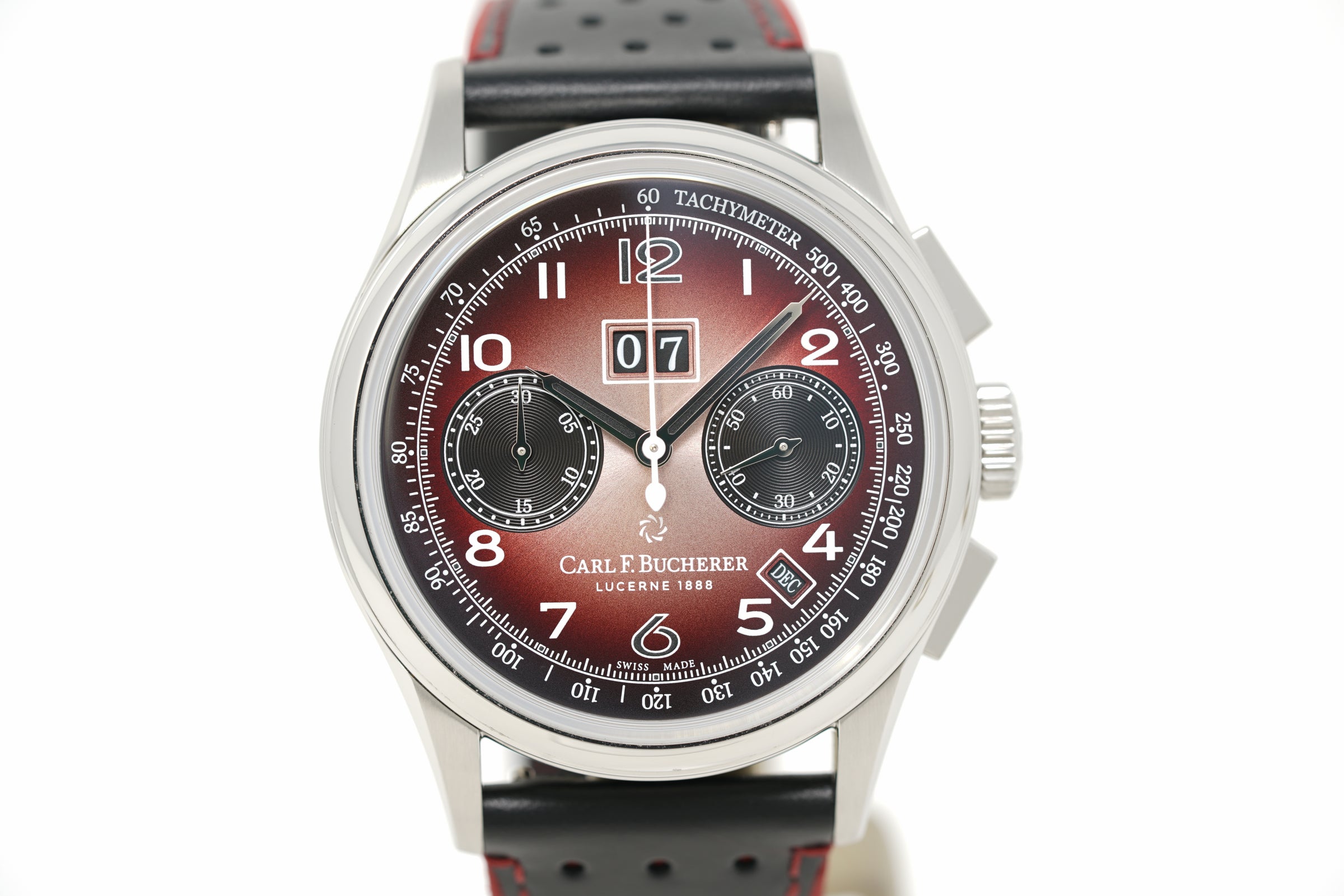 Pre-Owned Carl F. Bucherer Heritage BiCompax Annual Hometown Edition San Francisco 00.10803.08.92.74