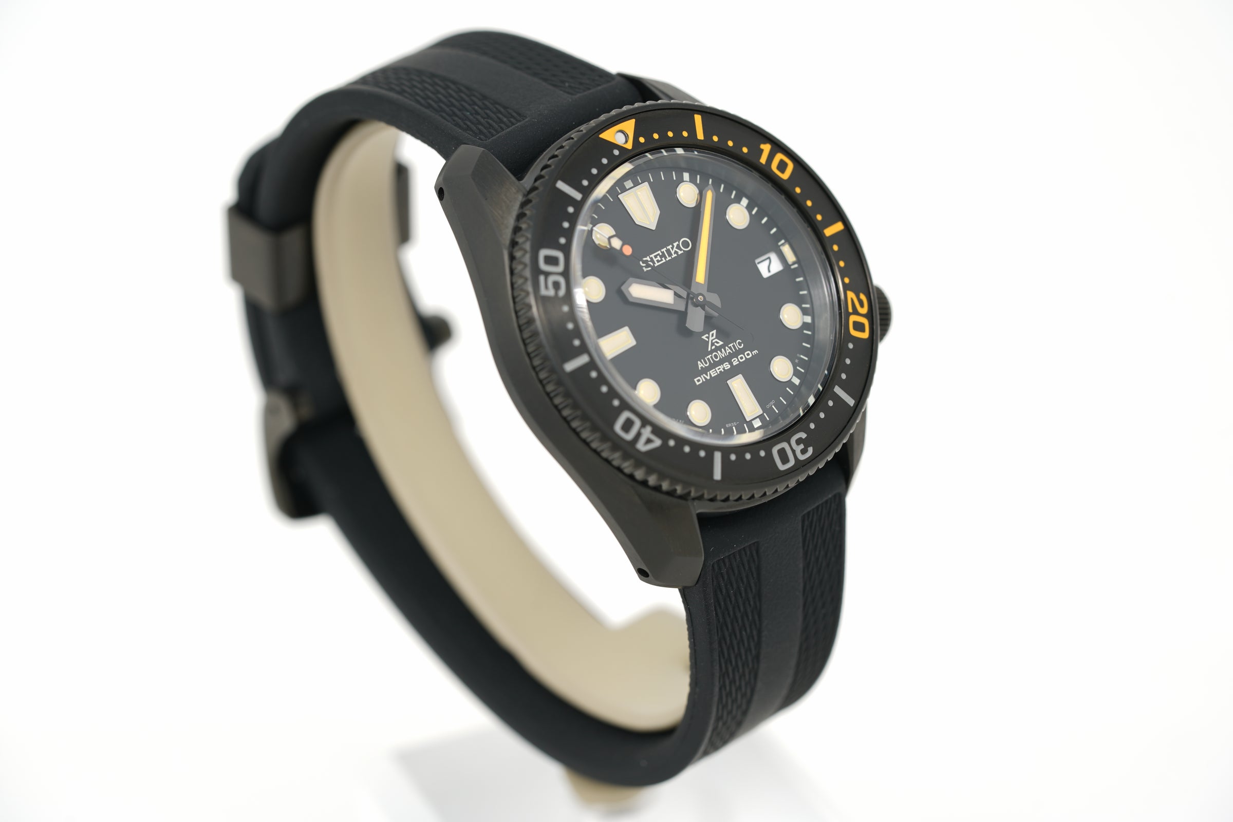 Pre-Owned Seiko Prospex Black Series 1968 Diver's Re-Interpretation Limited SPB255