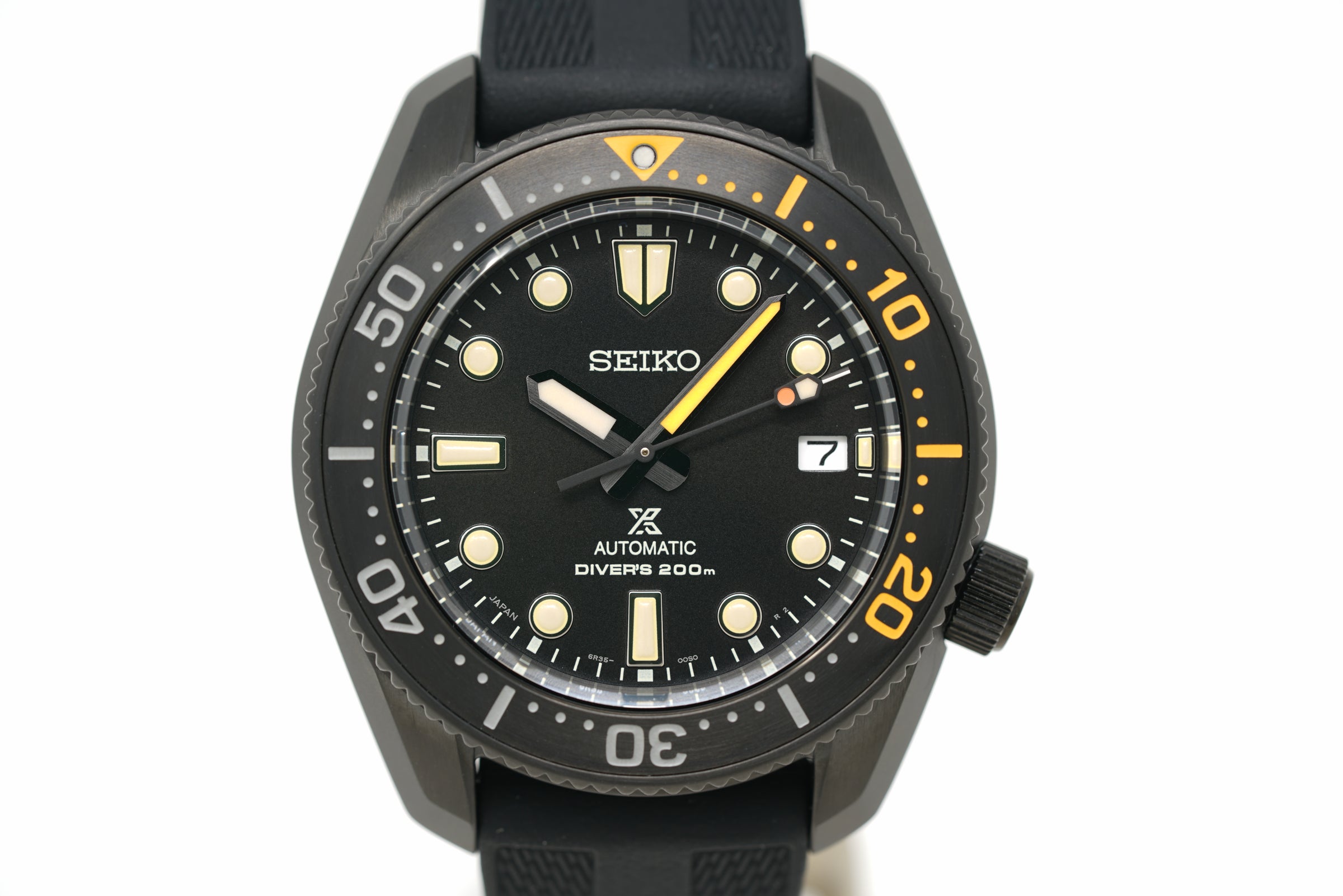 Pre-Owned Seiko Prospex Black Series 1968 Diver's Re-Interpretation Limited SPB255