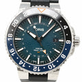 Pre-Owned Oris Aquis Whale Shark Limited GMT 01 798 7754 4175-Set