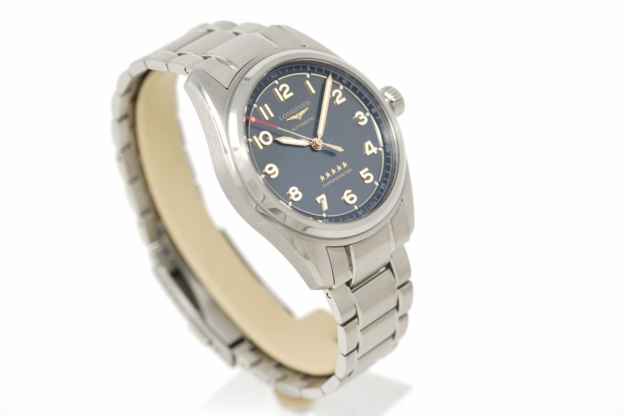 Pre-Owned Longines Spirit Automatic 42mm Titanium L3.811.1.53.6