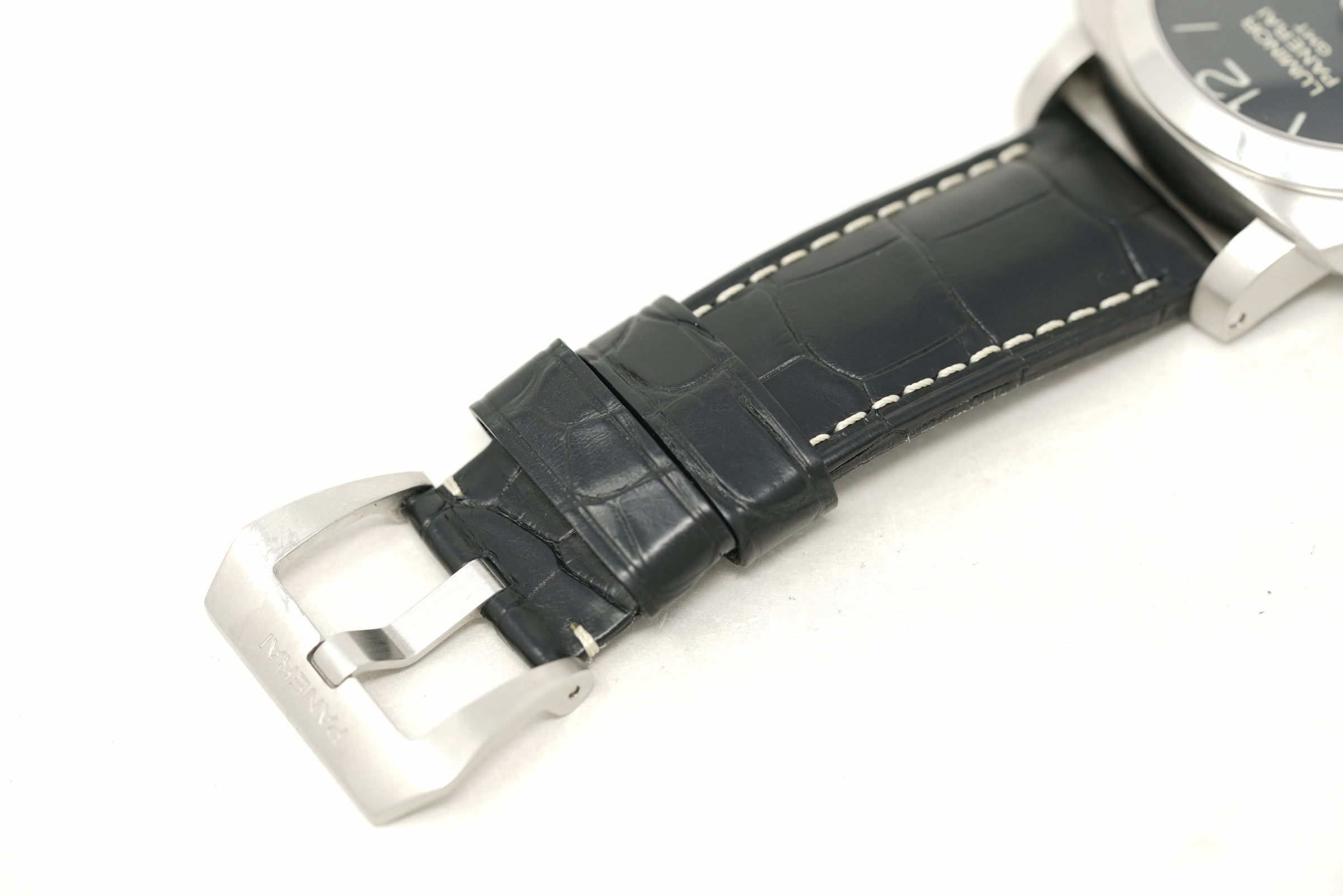 Pre-Owned Panerai Luminor 1950 3 Days GMT Acciaio PAM00321 R Series