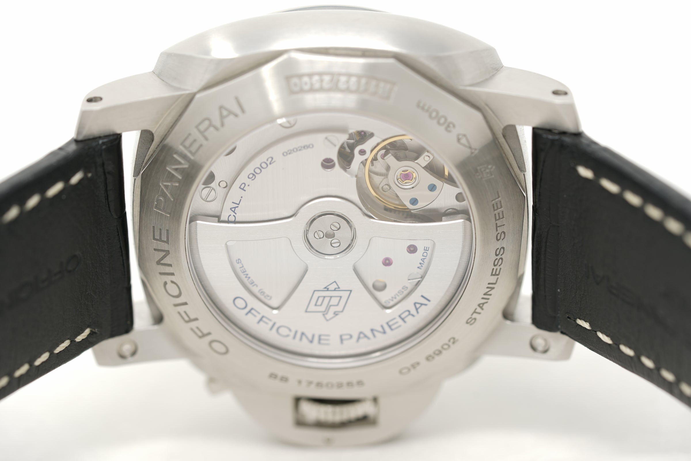 Pre-Owned Panerai Luminor 1950 3 Days GMT Acciaio PAM00321 R Series
